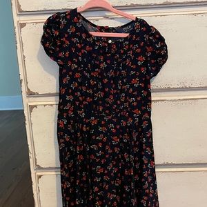 Polo flower print dress